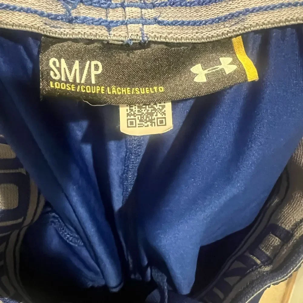 Under Armour‎ Cobalt Blue men’s Athletic Training Shorts size small